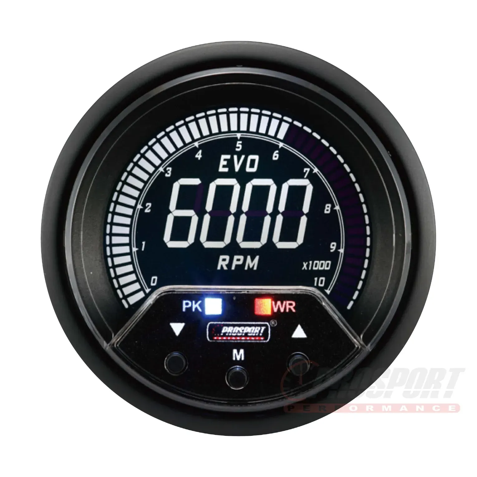 EVO PK Series 60mm – Tachometer - Tuning Gauge Manufacturer